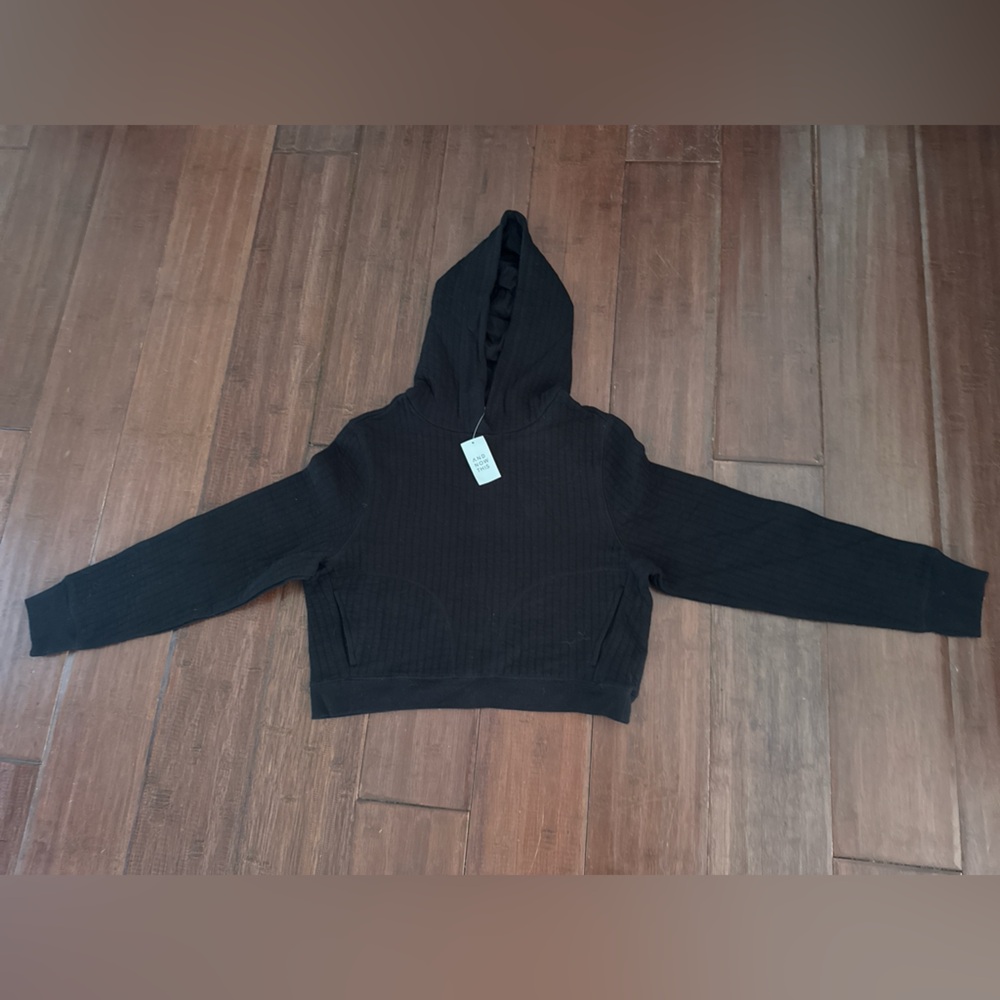 Black Hooded Sweatshirt
